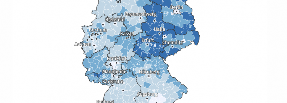 Corona Pandemie: Deutschlands Bevölkerung im Jahr 2020 erstmals seit 9 Jahren nicht gewachsen