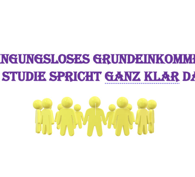 Bedingungsloses Grundeinkommen – Studie widerlegt viele Vorurteile